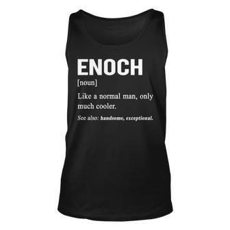 Enoch Name Gift Enoch Funny Definition Unisex Tank Top - Seseable
