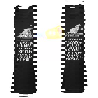 Every Now & Then I Fall Apart Gyro Greek Funny Food Unisex Tank Top - Thegiftio