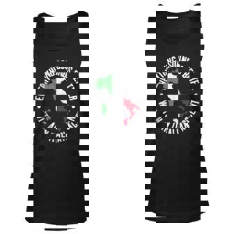 Everything Sounds Better With An Italian Accent Italian Unisex Tank Top | Mazezy