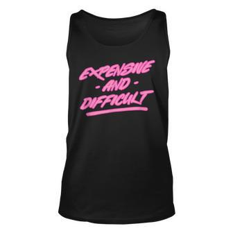 Expensive And Difficult Phrase Nage Young Adult Tank Top - Monsterry