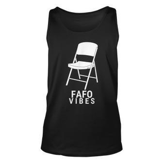 Fafo Vibes Montgomery 2023 Trending Find Out White Chair Tank Top | Mazezy
