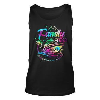 Family Cruise 2023 Family Vacation Making Memories Together Unisex Tank Top - Thegiftio UK
