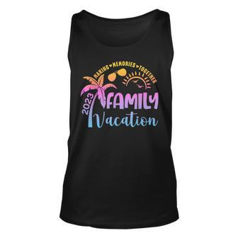 Family Cruise 2023 Family Vacation Making Memories Together Unisex Tank Top - Seseable