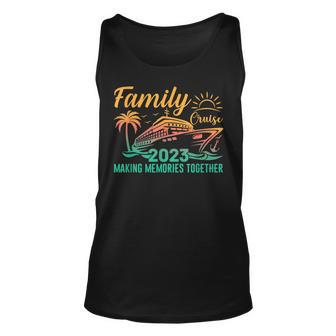 Family Cruise 2023 Summer Vacation Making Memories Together Cruise Tank Top | Mazezy UK