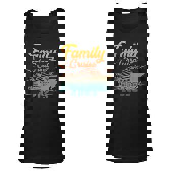 Family Cruise 2023 Travel Holiday Family Matching Squad Unisex Tank Top | Mazezy