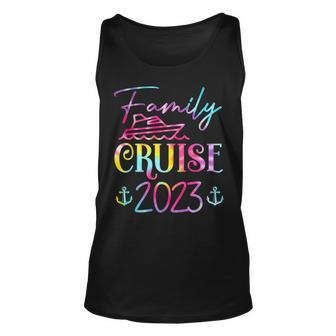 Family Cruise 2023 Travel Trip Holiday Family Matching Squad Unisex Tank Top - Seseable