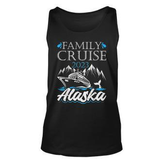 Family Cruise Alaska 2023 Matching Family Vacation Souvenir Unisex Tank Top - Seseable