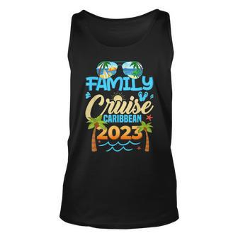 Family Cruise Caribbean 2023 Summer Matching Vacation 2023 Unisex Tank Top - Seseable