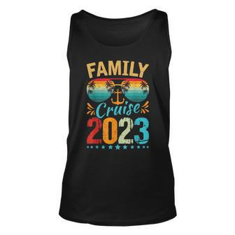 Family Cruise Squad 2023 Vacation Matching Family Group Unisex Tank Top - Monsterry CA