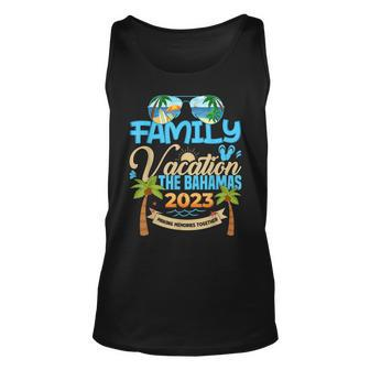 Family Cruise The Bahamas 2023 Summer Matching Vacation 2023 Unisex Tank Top - Seseable