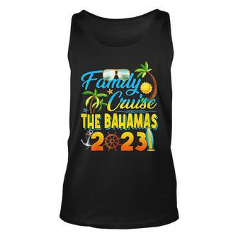 Family Cruise The Bahamas 2023 Summer Matching Vacation Unisex Tank Top - Seseable