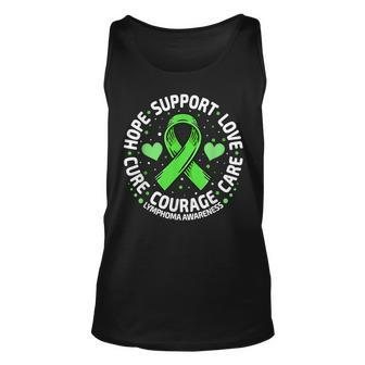 Family Support Non Hodgkin's Lymphoma Cancer Awareness Tank Top - Seseable