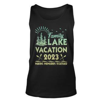 Family Vacation 2023 Lake Trip Holiday Reunion Cousin Crew Unisex Tank Top - Seseable