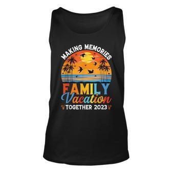 Family Vacation 2023 Making Memories Together Vacation Tank Top | Mazezy CA