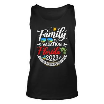 Family Vacation Florida 2023 Beach Summer Vacation 2023 Unisex Tank Top - Seseable