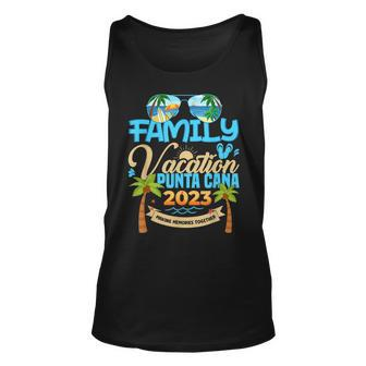 Family Vacation Punta Cana 2023 Dominican Republic Vacation Unisex Tank Top - Seseable
