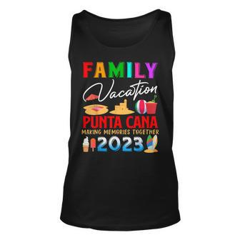 Family Vacation Punta Cana 2023 Making Memories Trip Match Tank Top - Thegiftio UK