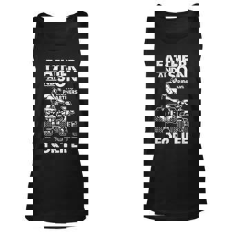 Father And Son Riding Partners For Life Atv Quad Biker Unisex Tank Top | Mazezy