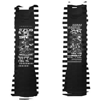 Father And Son Riding Partners For Life Unisex Tank Top | Mazezy