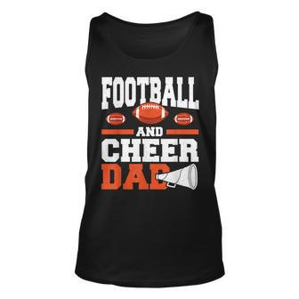 Father Of Two Football And Cheer Dad Tank Top - Monsterry AU