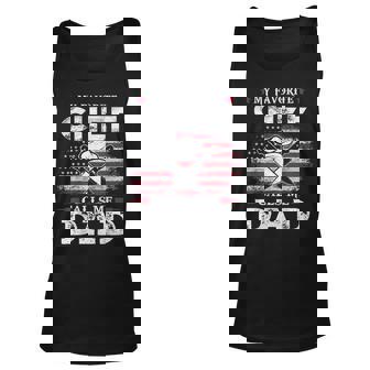 My Favorite Chef Calls Me Dad Usa Flag Dad Father Tank Top | Mazezy