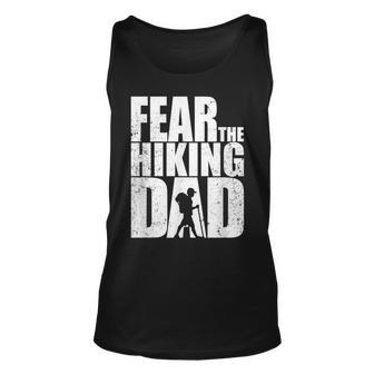 Fear The Hiking Dad Camping Father Tank Top | Mazezy