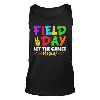 Field Day Let The Games Begin Cool Design Unisex Tank Top | Mazezy