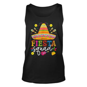 Fiesta Squad Cinco De Mayo Mexican Party Family Group Tank Top - Monsterry CA