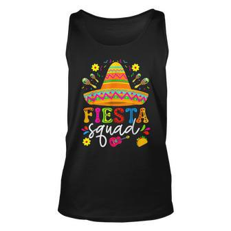 Fiesta Squad Cinco De Mayo Mexican Party Group Mexican Tank Top | Mazezy