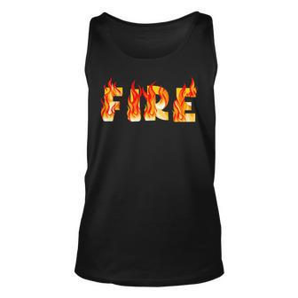 Fire And Ice Diy Last Minute Halloween Party Costume Couples Tank Top - Monsterry DE