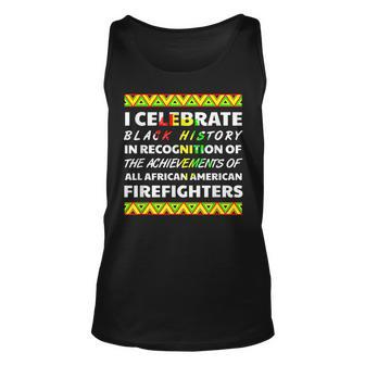 Firefighter Black History Month Africa Pride Afro Power 2020 Tank Top | Mazezy