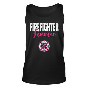 Firefighter Fiancee For Support Of Your Fireman Unisex Tank Top | Mazezy UK
