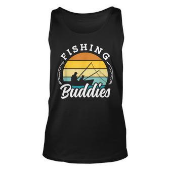 Fishing Buddies Buddy Fisher Fisherman Unisex Tank Top - Seseable