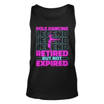 Fitness Retired Dancer Fit Pole Dancing Unisex Tank Top - Monsterry