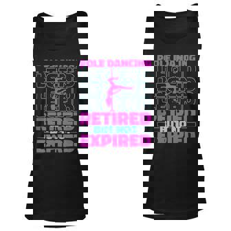 Fitness Retired Dancer Fit Pole Dancing Unisex Tank Top - Monsterry