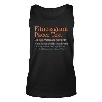 Fitnessgram Pacer Test Fitness Workout Running Gym Tank Top - Monsterry