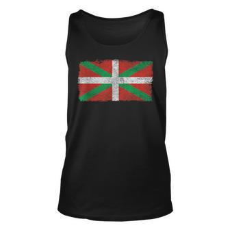 Flag Of The Basque Country Of Icurrina Spain Unisex Tank Top | Mazezy