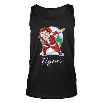 Flynn Name Gift Santa Flynn Unisex Tank Top - Seseable