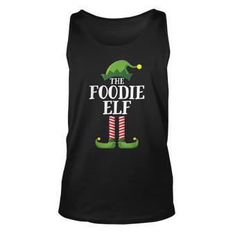Foodie Elf Matching Family Group Christmas Party Gift For Women Unisex Tank Top - Thegiftio UK