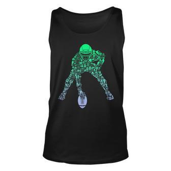 Football Center For Football Player | Boys Football Unisex Tank Top - Seseable