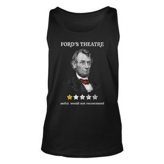 Ford's Theater Presidential History Abe Lincoln Tank Top - Monsterry