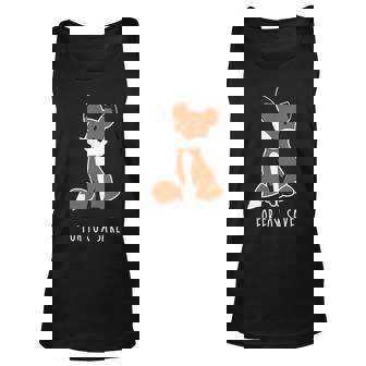 For Fox Sake 3 Animal Pun Joke For Fox Lovers Tank Top | Mazezy