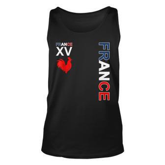 France Rugby Man Woman Child Rugby Player Xv Tank Top - Seseable