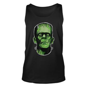 Frankenstein Monster Horror Halloween Halloween Tank Top | Mazezy