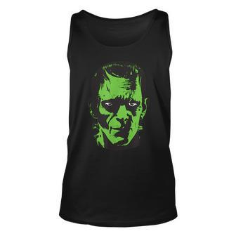 Frankenstein Monster Vintage Halloween Halloween Tank Top | Mazezy