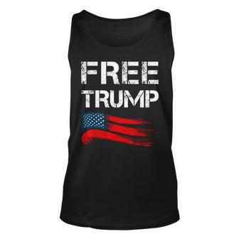 Free Trump I Stand With Trump Donald Trump 2024 Tank Top - Seseable