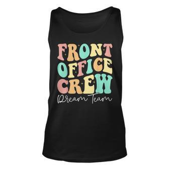 Front Office Crew Dream Team Back To School 2023 Tank Top | Mazezy