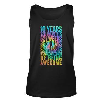 10Th Birthday Old Meter 10 Year Old Tank Top - Monsterry UK