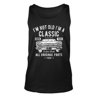 Funny 82Nd Birthday T Im Not Old Im A Classic 1938 Unisex Tank Top | Mazezy