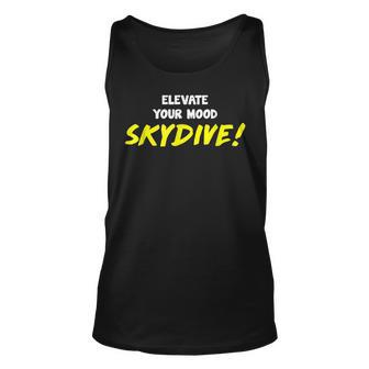 Funny And Motivational Skydiving Pun Unisex Tank Top | Mazezy